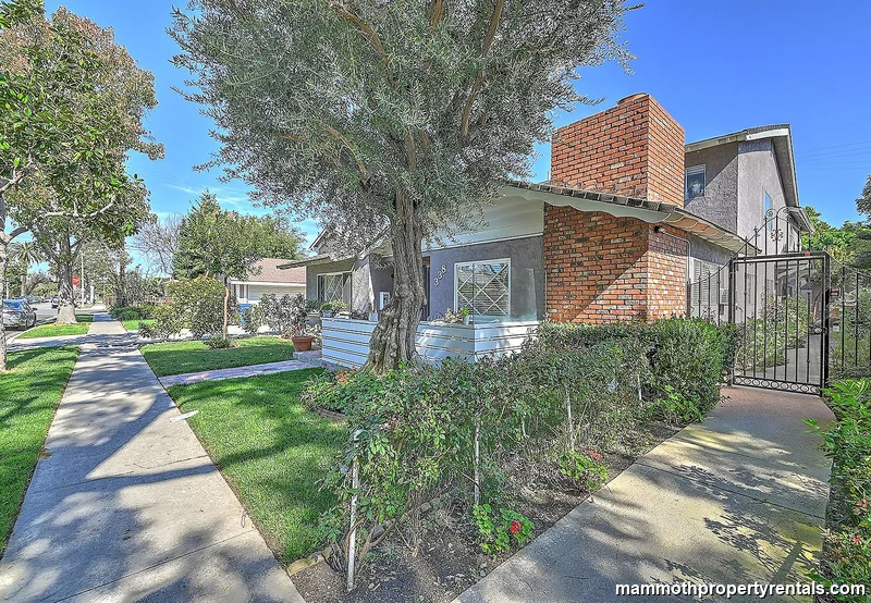 Secured gated entry to Unit 2 - your private Long Beach apartment in a well-maintained 4-plex.