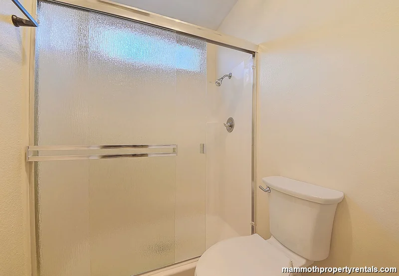 Master bathroom - bright and modern with updated tile work and quality fixtures.