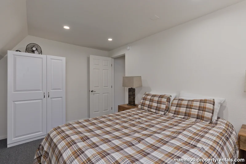 Bedroom two with king bed