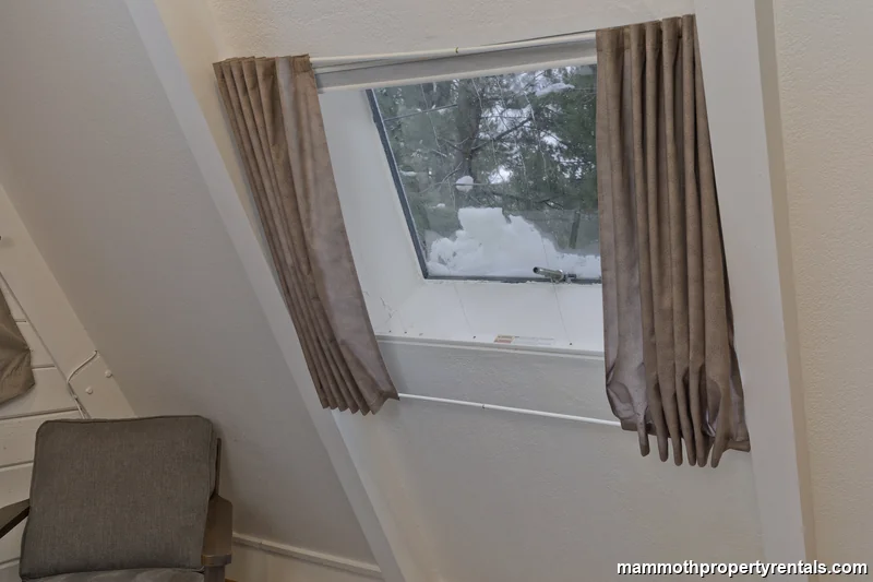 Bedroom window with natural light