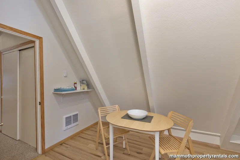 Dining area with seating