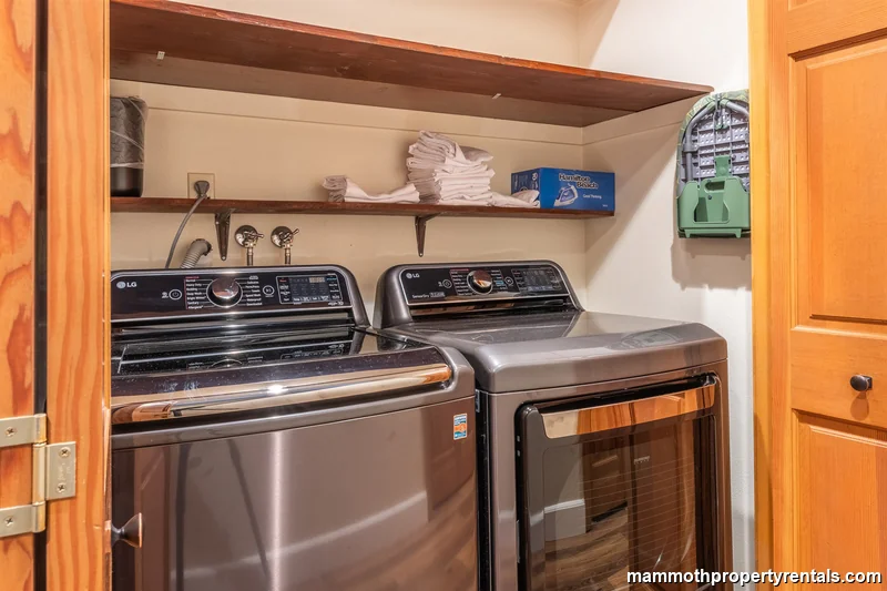 Washer and dryer included